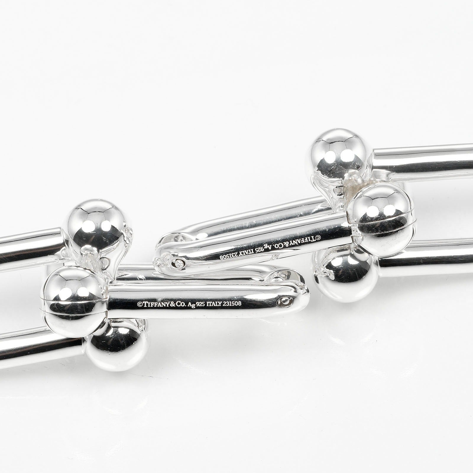 Tiffany & Co Silver 925 Hardware Earrings