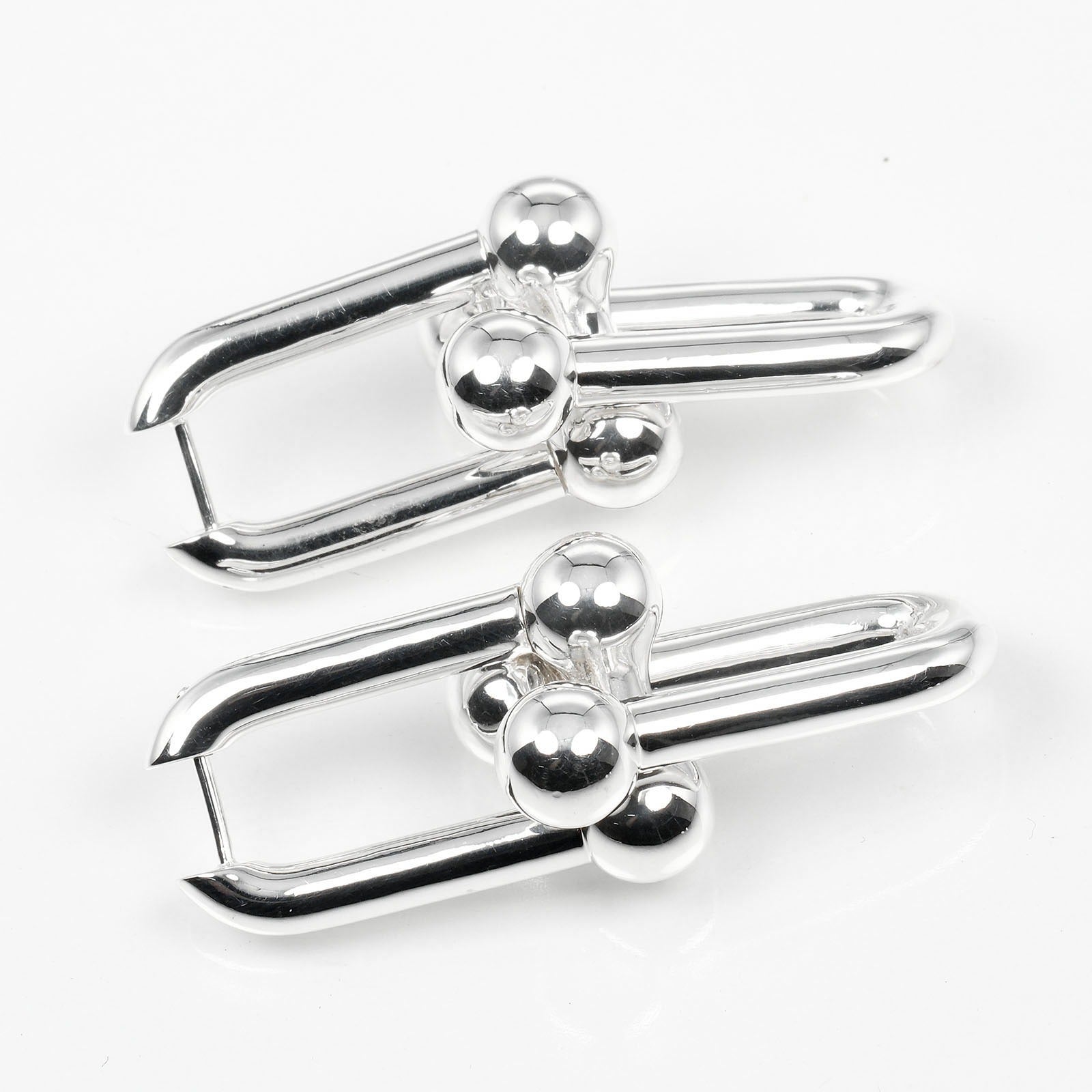 Tiffany & Co Silver 925 Hardware Earrings