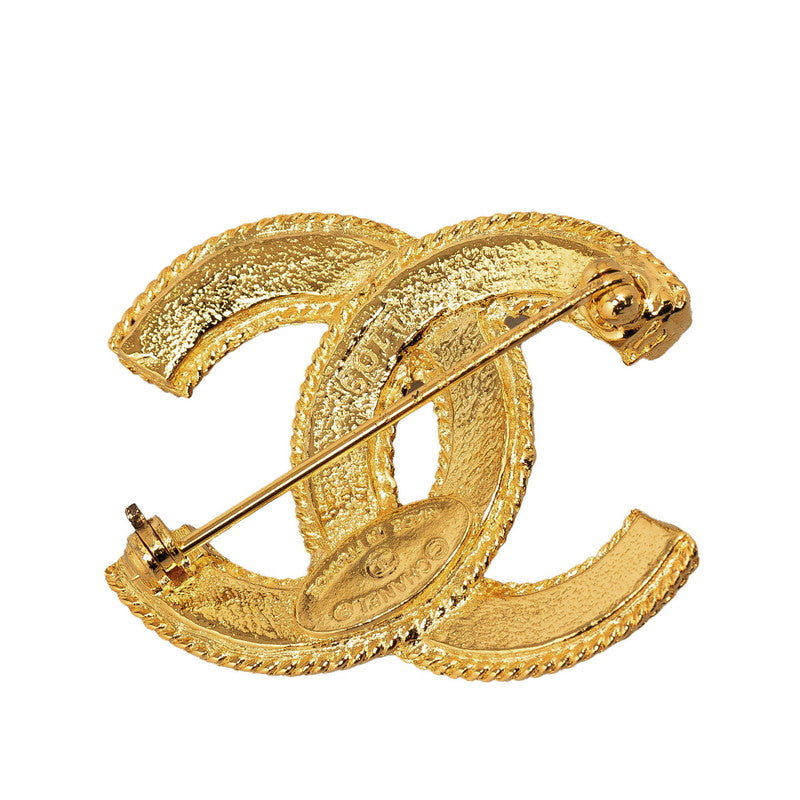 Chanel CC Logo Brooch  Metal Brooch in Good condition
