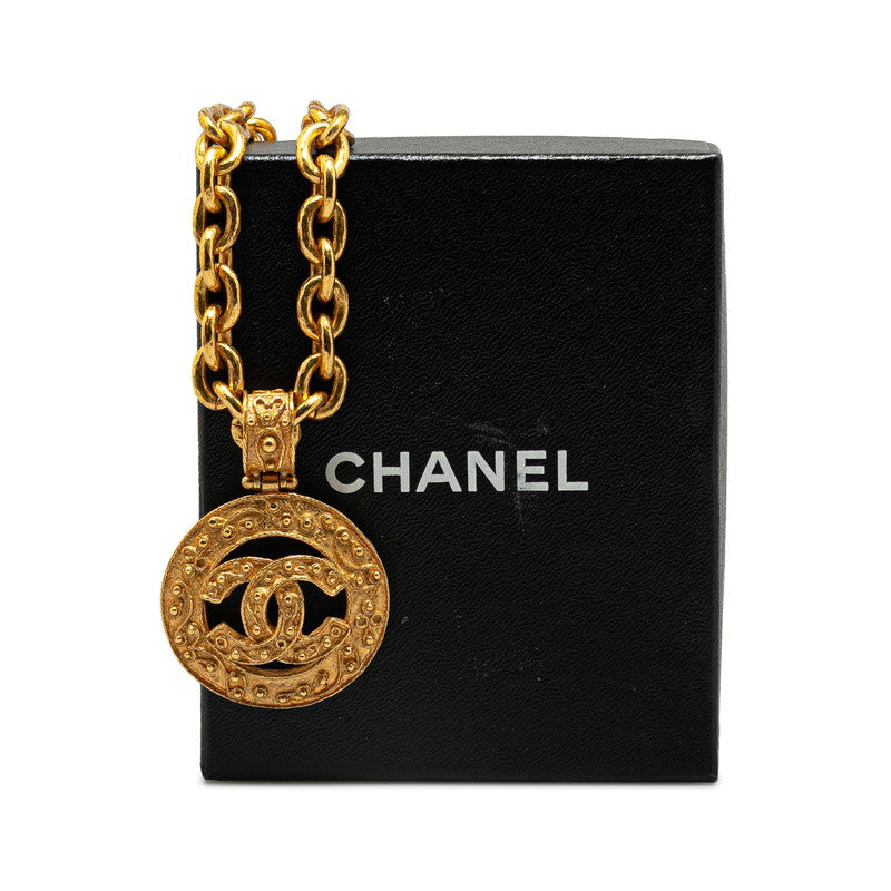 Chanel CC Chain Necklace Metal Necklace in Excellent condition