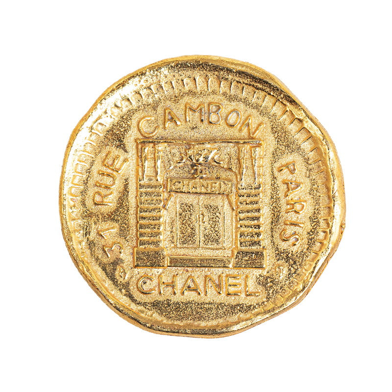 Cambon Coin Brooch