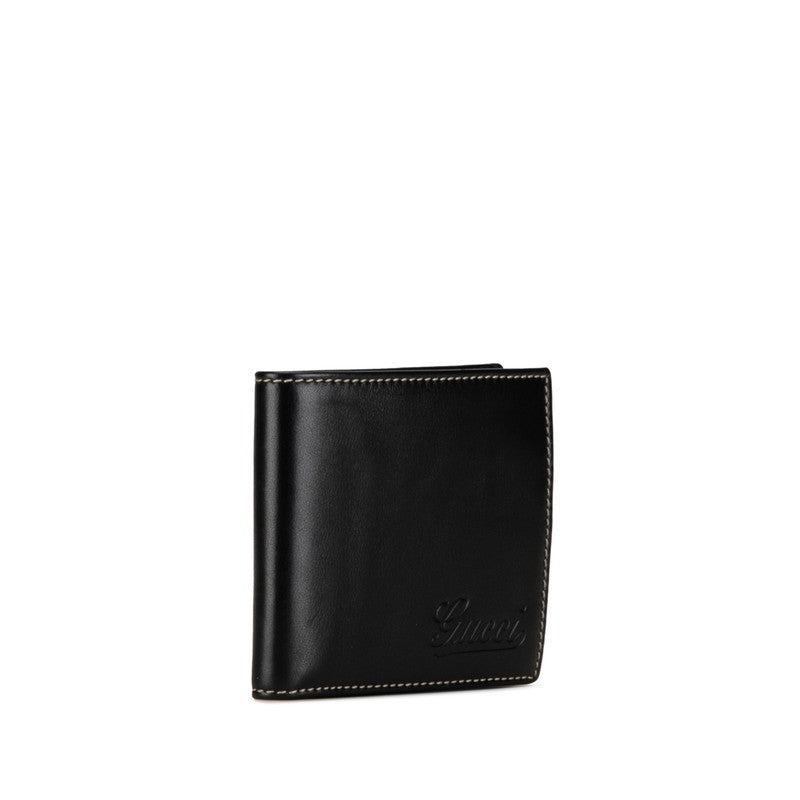 Gucci Leather Bifold Wallet Leather Short Wallet 170382 in Good condition