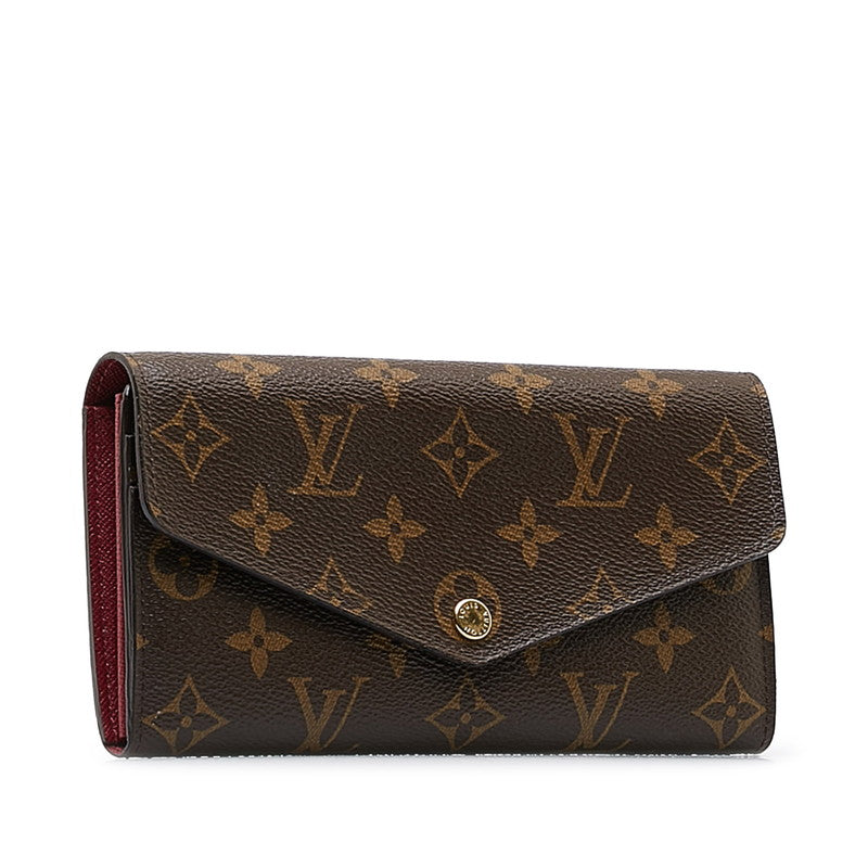 Louis Vuitton Portefeuille Sarah Canvas Long Wallet M62234 in Good condition