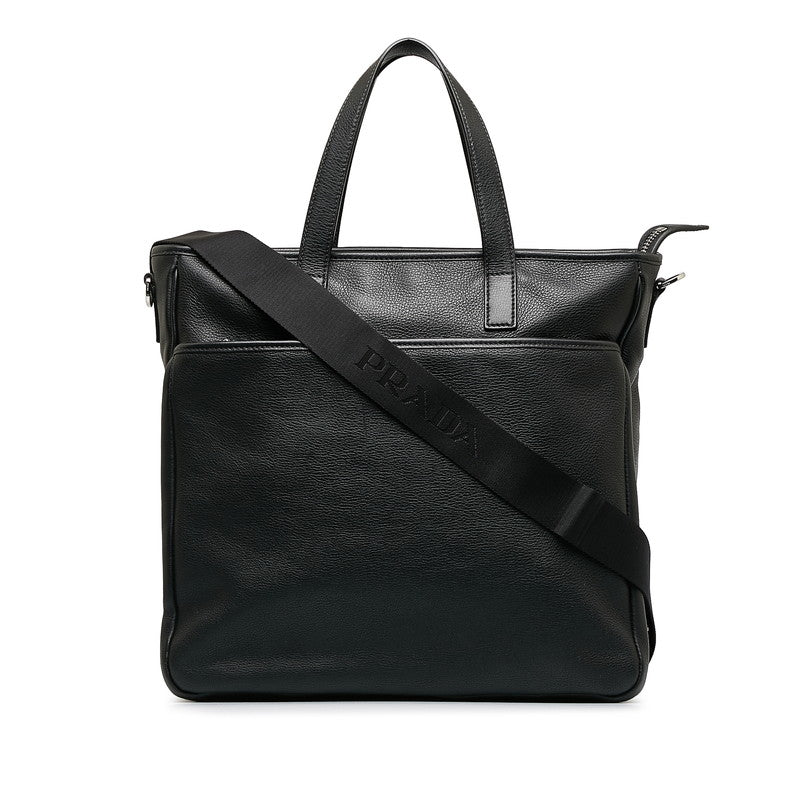 Prada Leather Tote Bag  Leather Handbag in Good condition