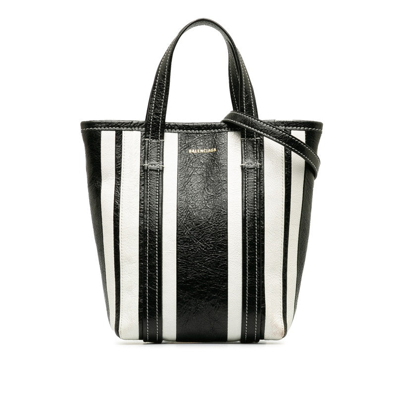 Barbes East/West Leather Tote 672983