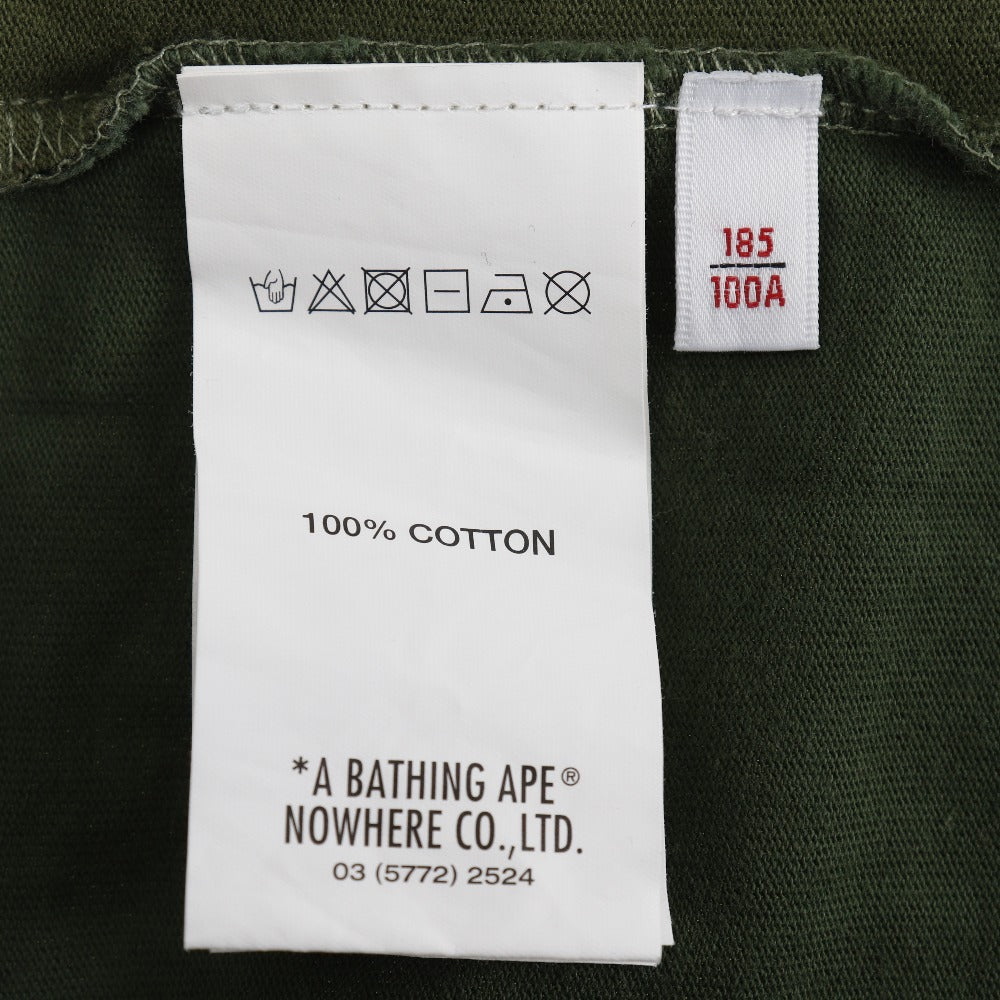 A Bathing Ape Cotton Long Sleeve T-Shirt