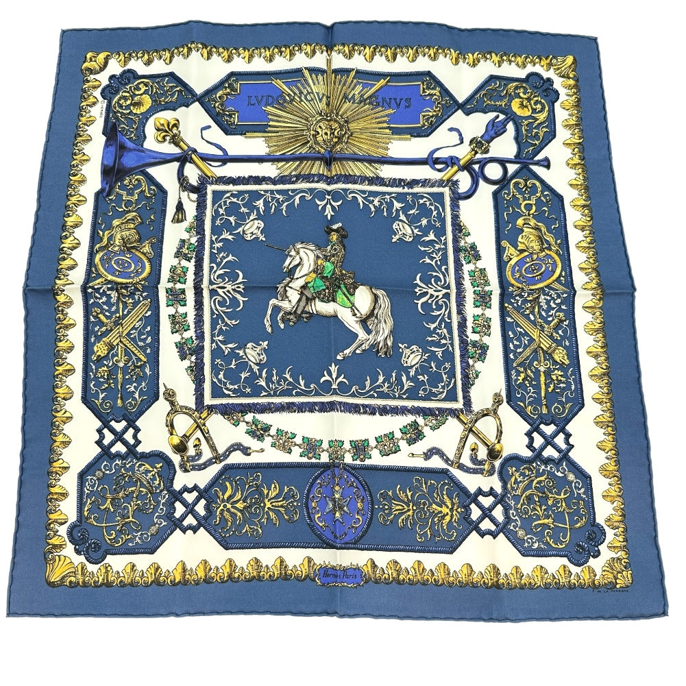 Hermes Silk Scarf LVDOVICVS MAGNVS