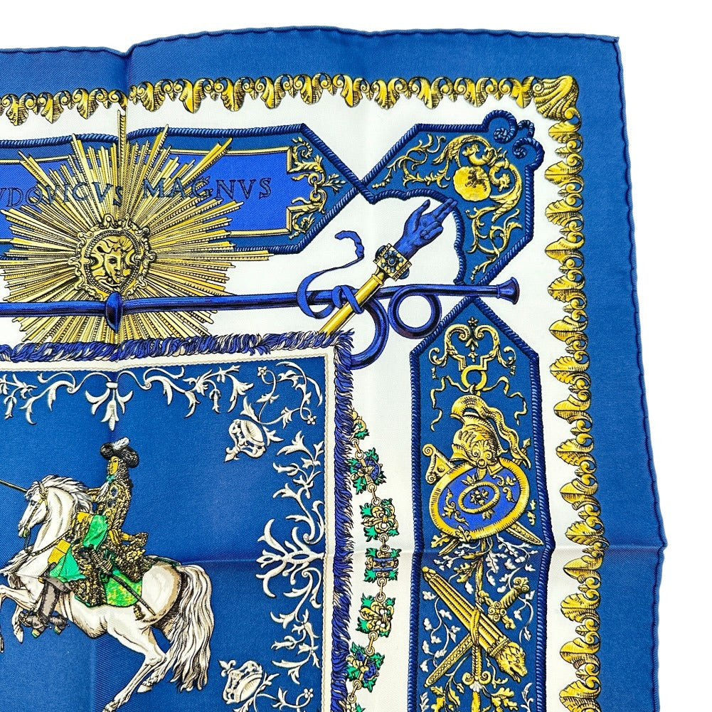 Hermes Silk Scarf LVDOVICVS MAGNVS