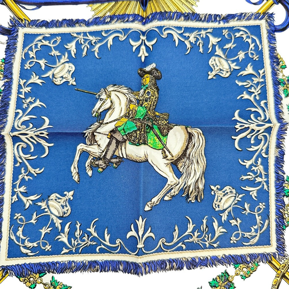 Hermes Silk Scarf LVDOVICVS MAGNVS