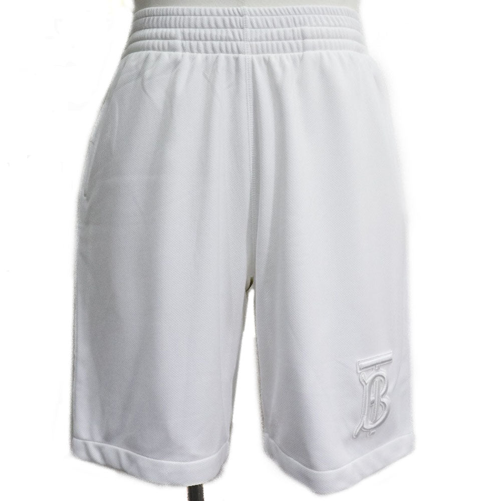 Burberry Polyester Shorts White Men