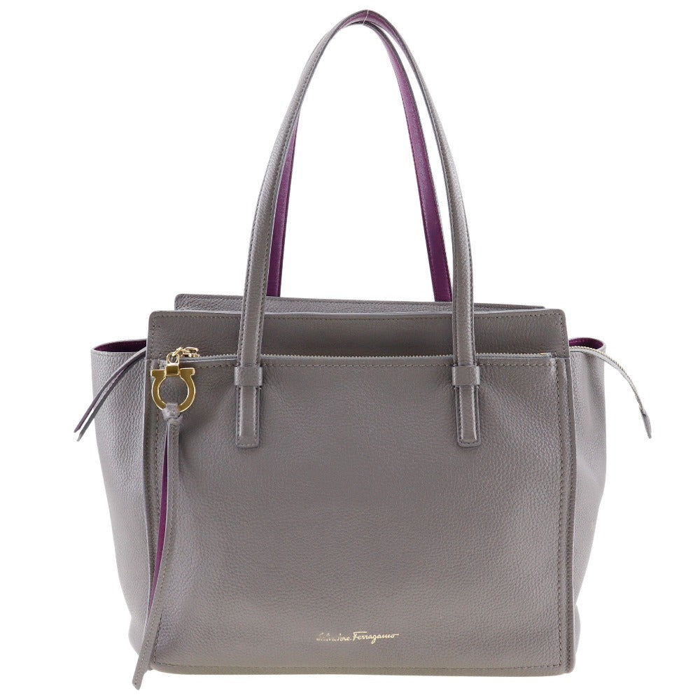 Salvatore Ferragamo Amy Leather Tote Bag 21F216