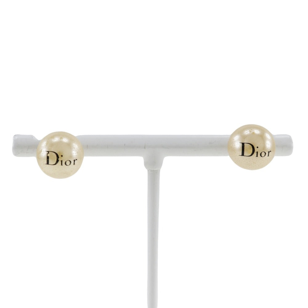 Dior Pearl Metal Earrings