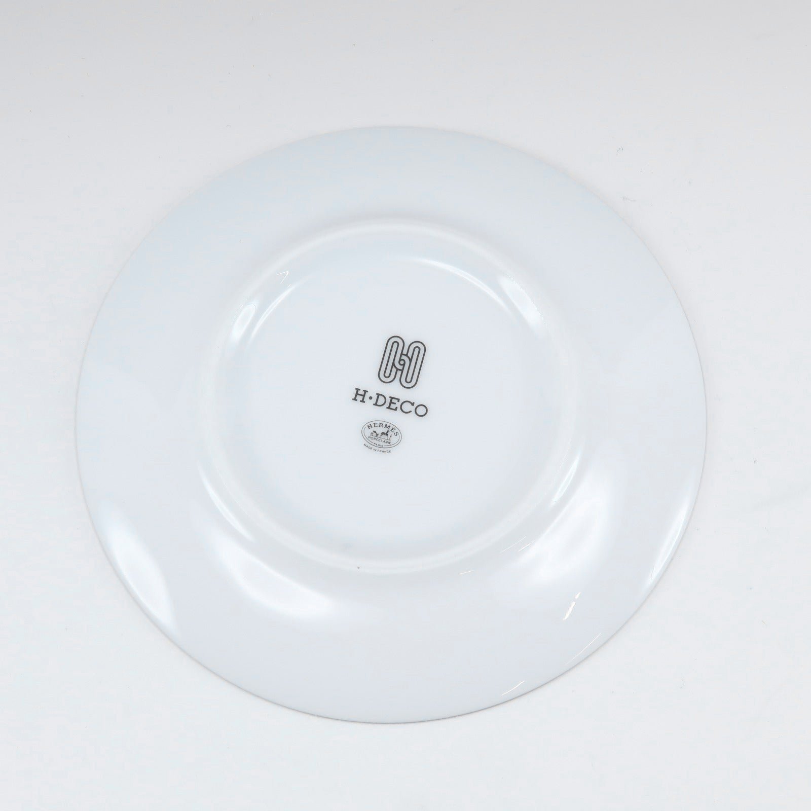 Hermes Porcelain Ash Deco Plate