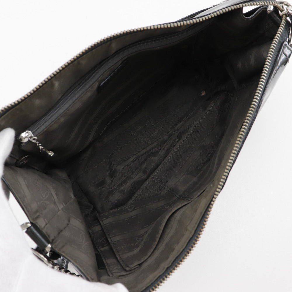 Kanematsu Patent Leather Handbag