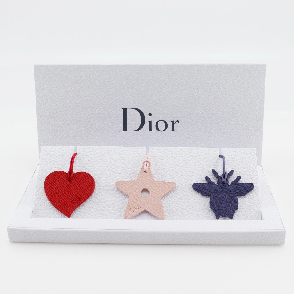 Dior Leather Charm Pendant Set