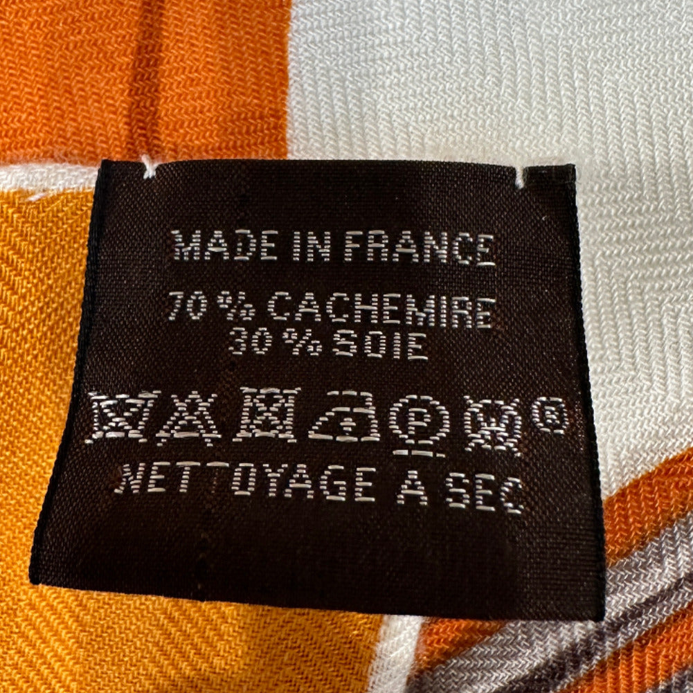 Hermes Cashmere Silk Stole