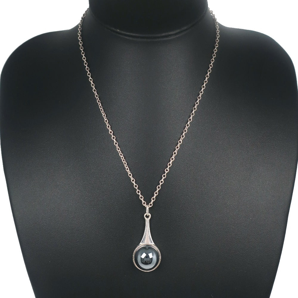 Georg Jensen Silver 925 Hematite Necklace