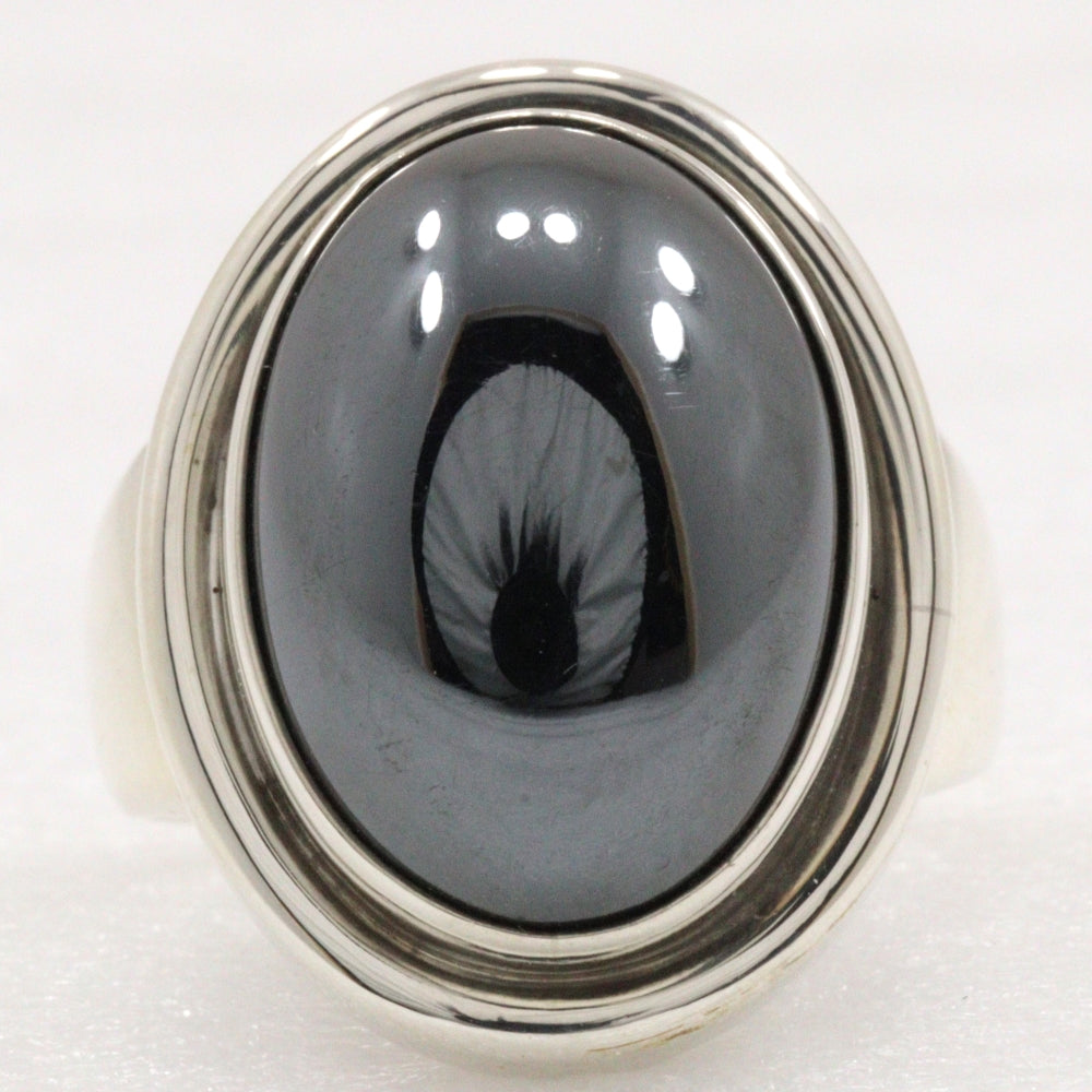 Georg Jensen Silver 925 Hematite Ring