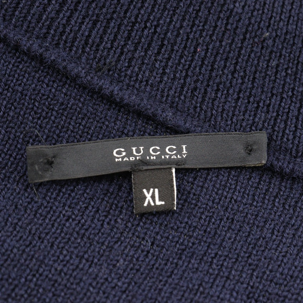 Gucci Cotton Zip-Up Sweater Men