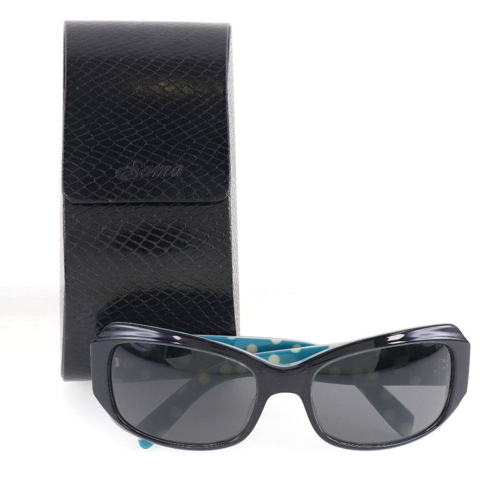 Sama FEMME Plastic Sunglasses Black/Blue