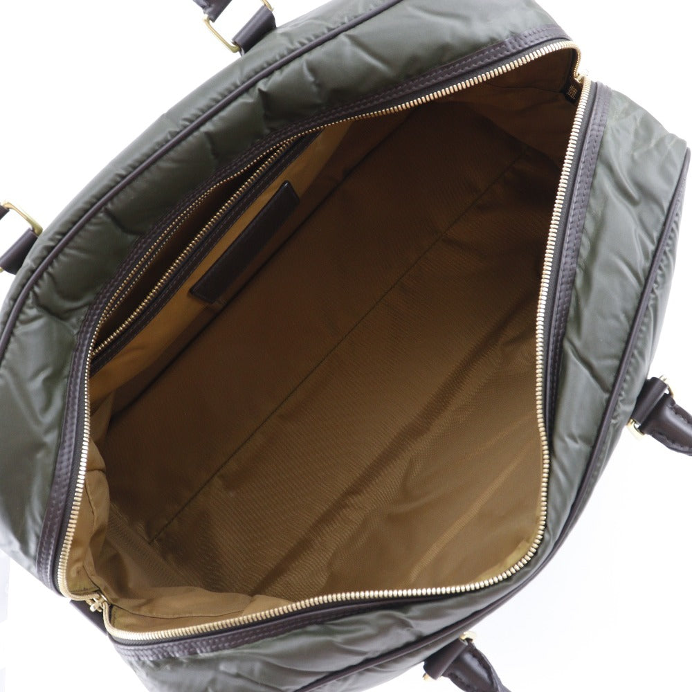 Hunting World Nylon Boston Bag Khaki