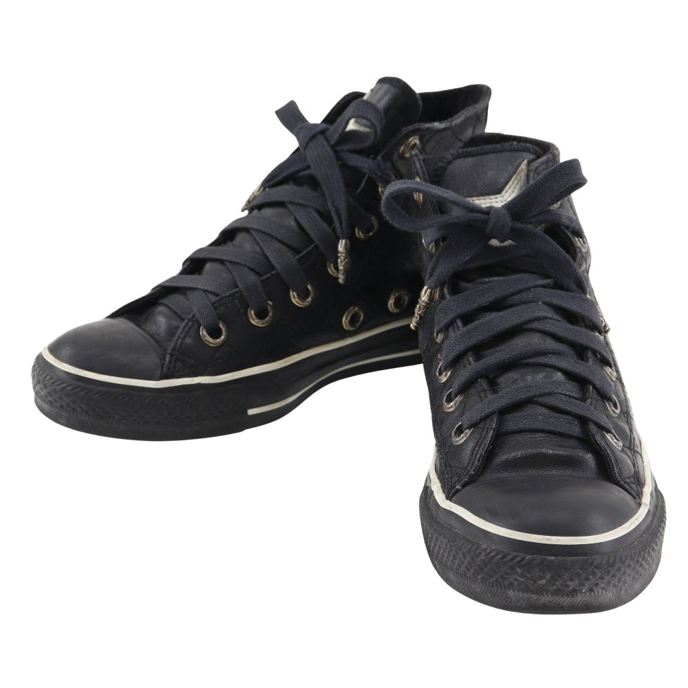 Chrome Hearts Leather High-Top Sneakers