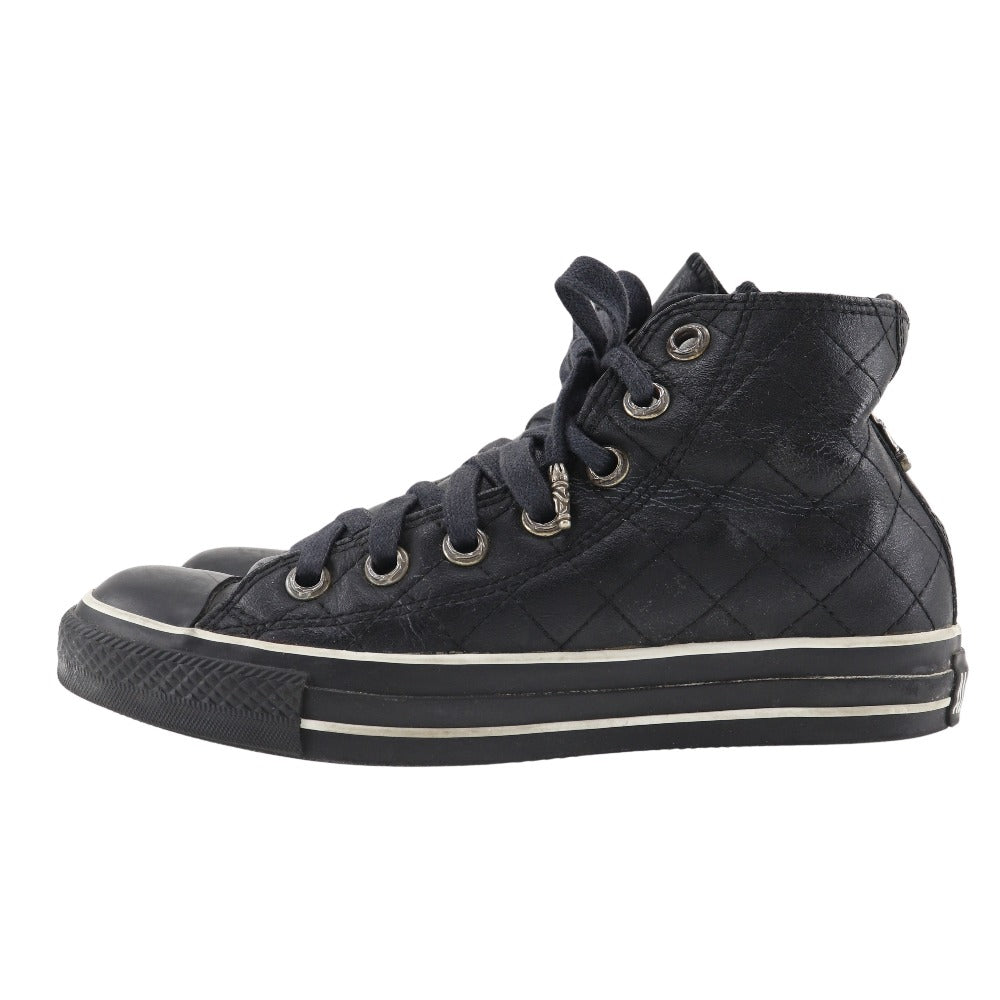 Chrome Hearts Leather High-Top Sneakers