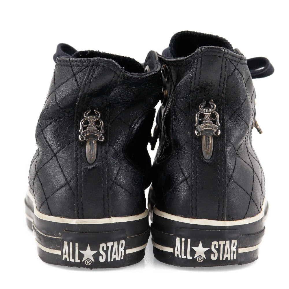 Chrome Hearts Leather High-Top Sneakers