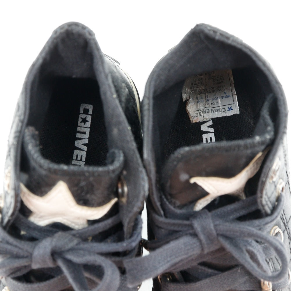 Chrome Hearts Leather High-Top Sneakers