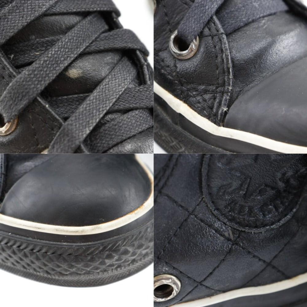 Chrome Hearts Leather High-Top Sneakers