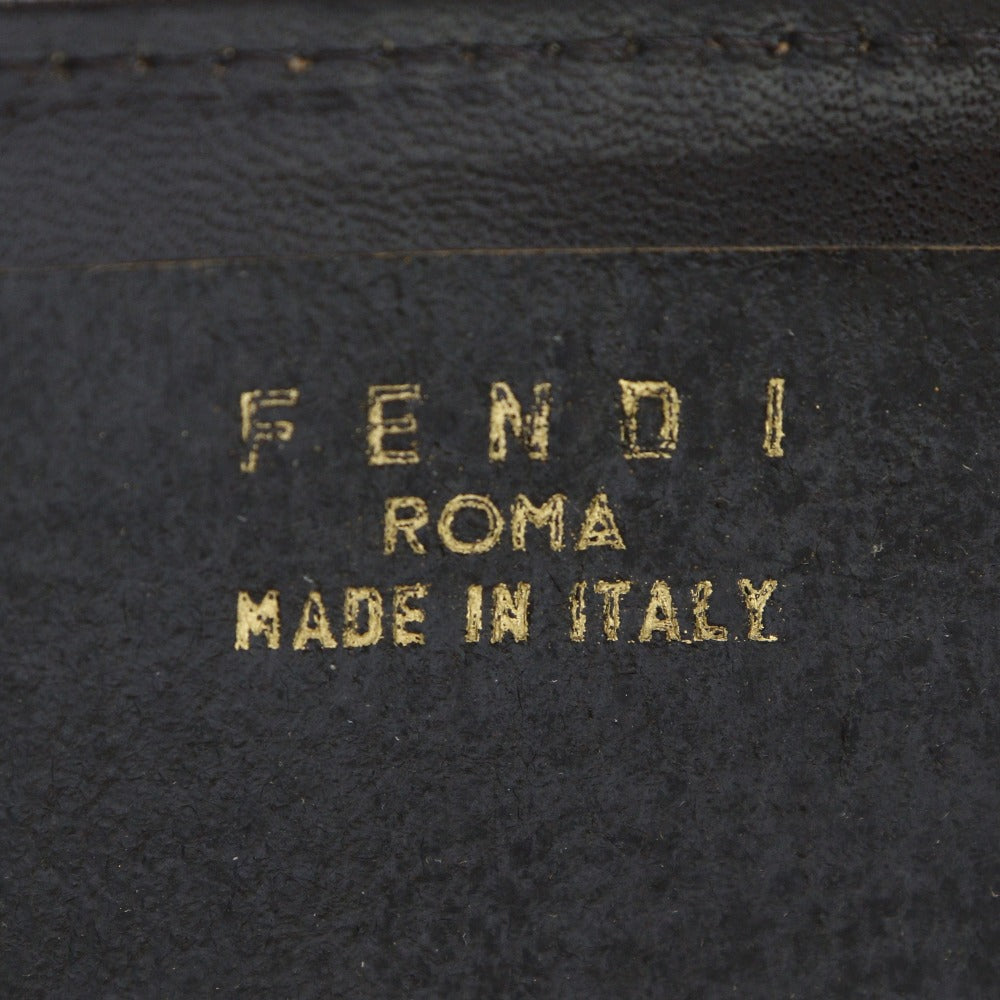 Fendi Zucca Canvas Long Wallet