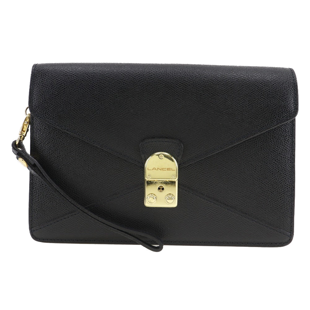 Lancel Leather 2way Handbag Black