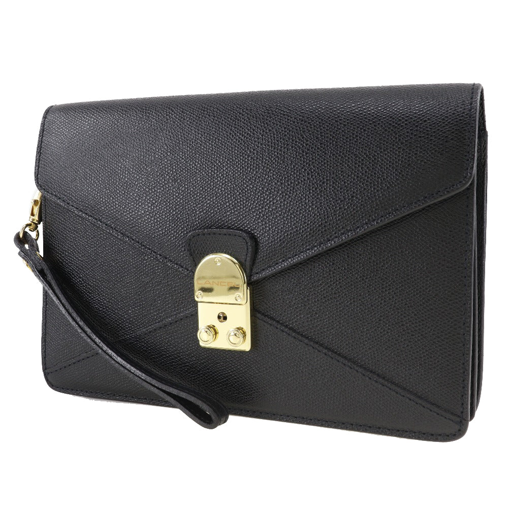 Lancel Leather 2way Handbag Black