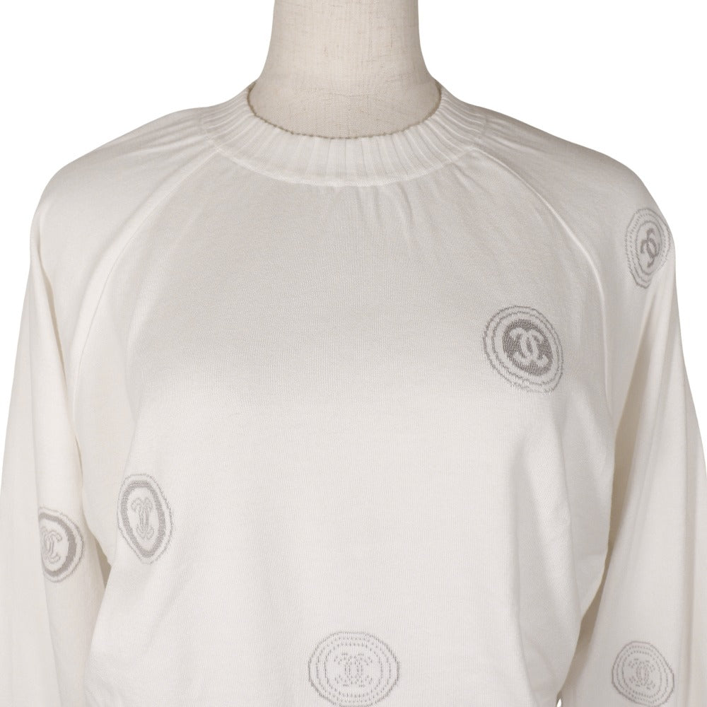 Chanel Cotton Coco Mark Sweater