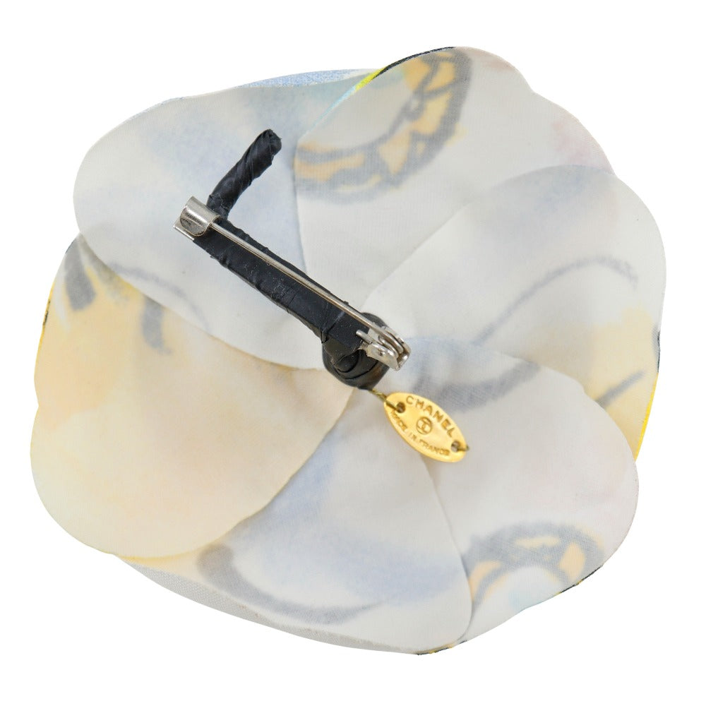 Chanel Camellia Fabric Corsage Brooch