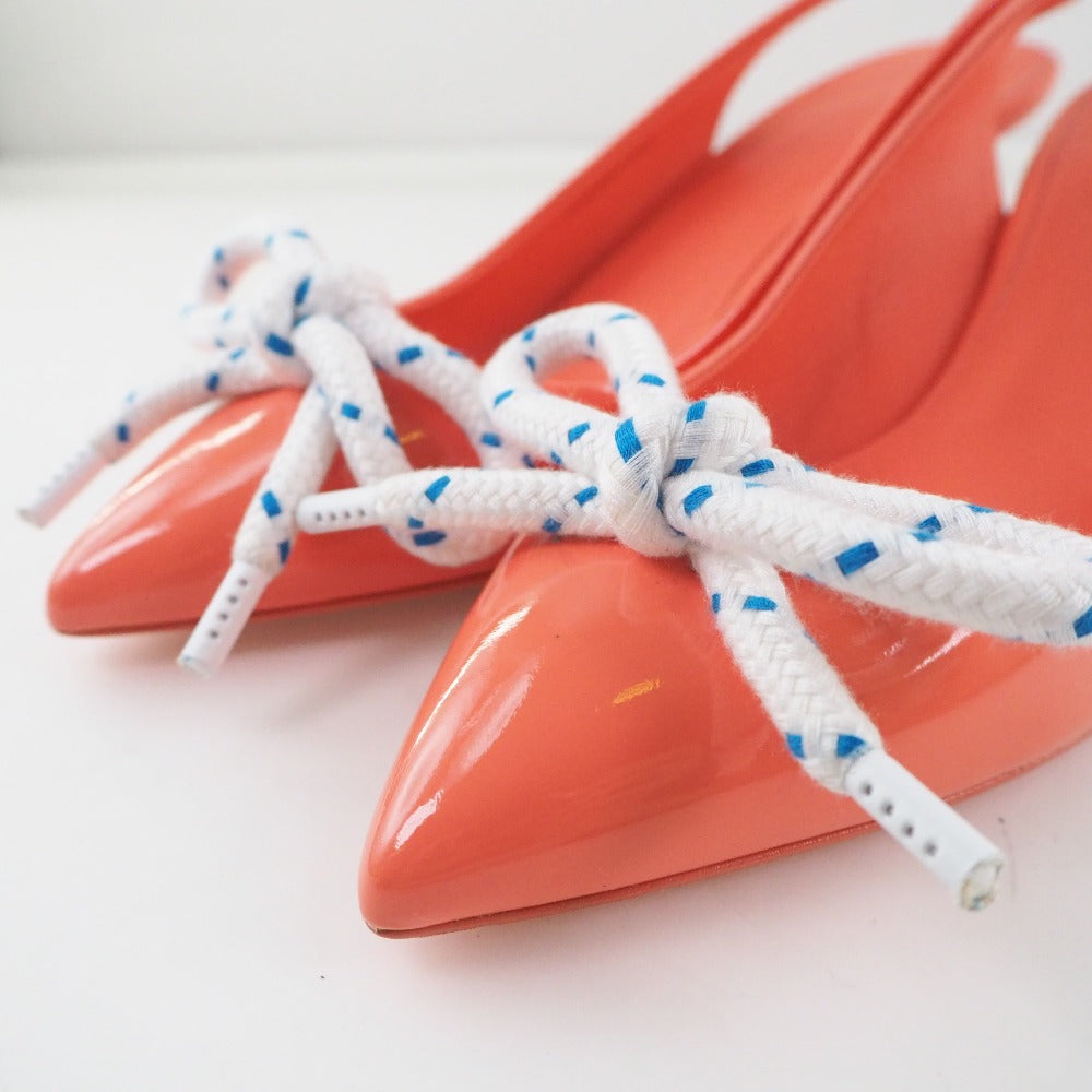 Burberry Patent Leather BOW FINK 55 Shoes