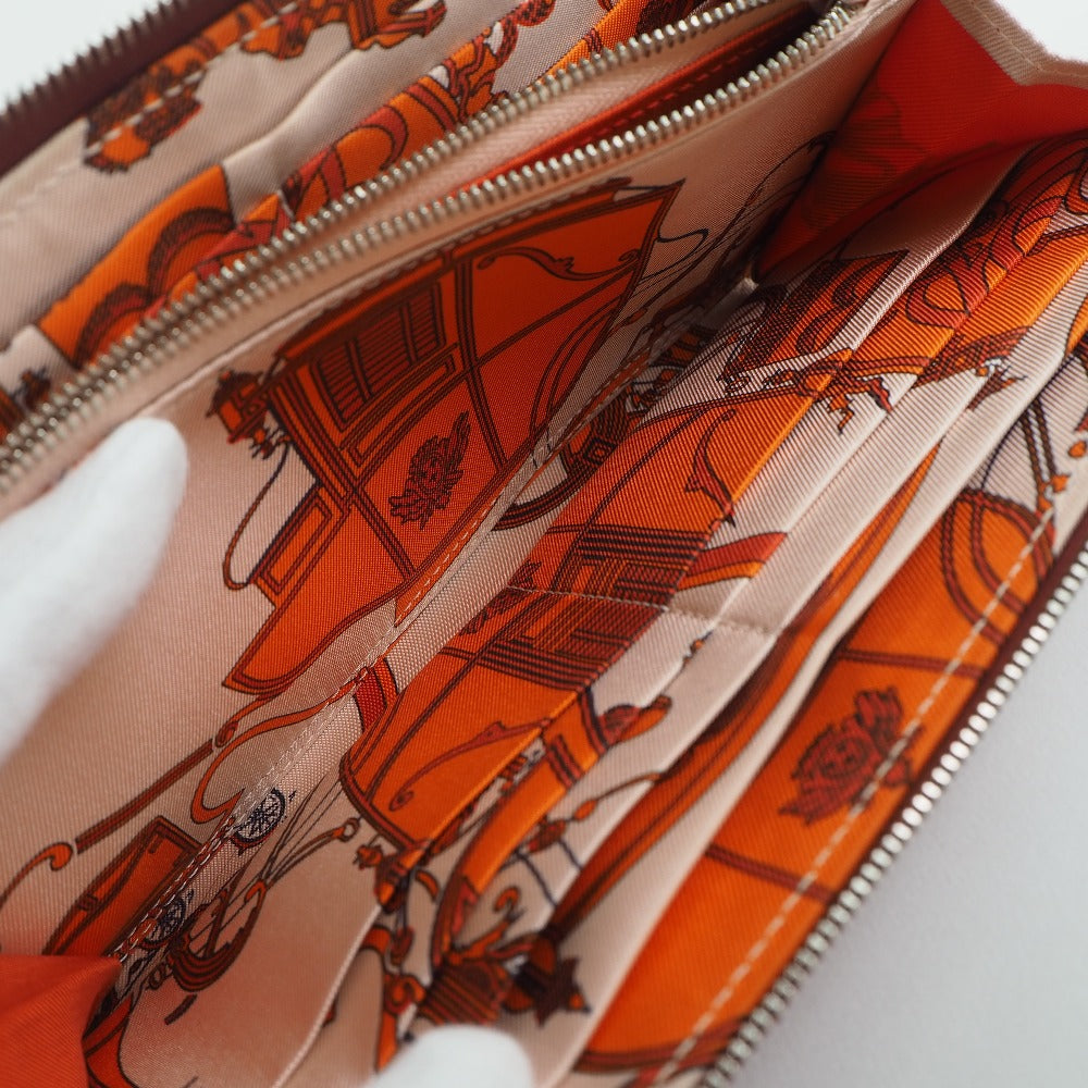 Hermes Azap Silk'in Long Wallet Epsom/Silk