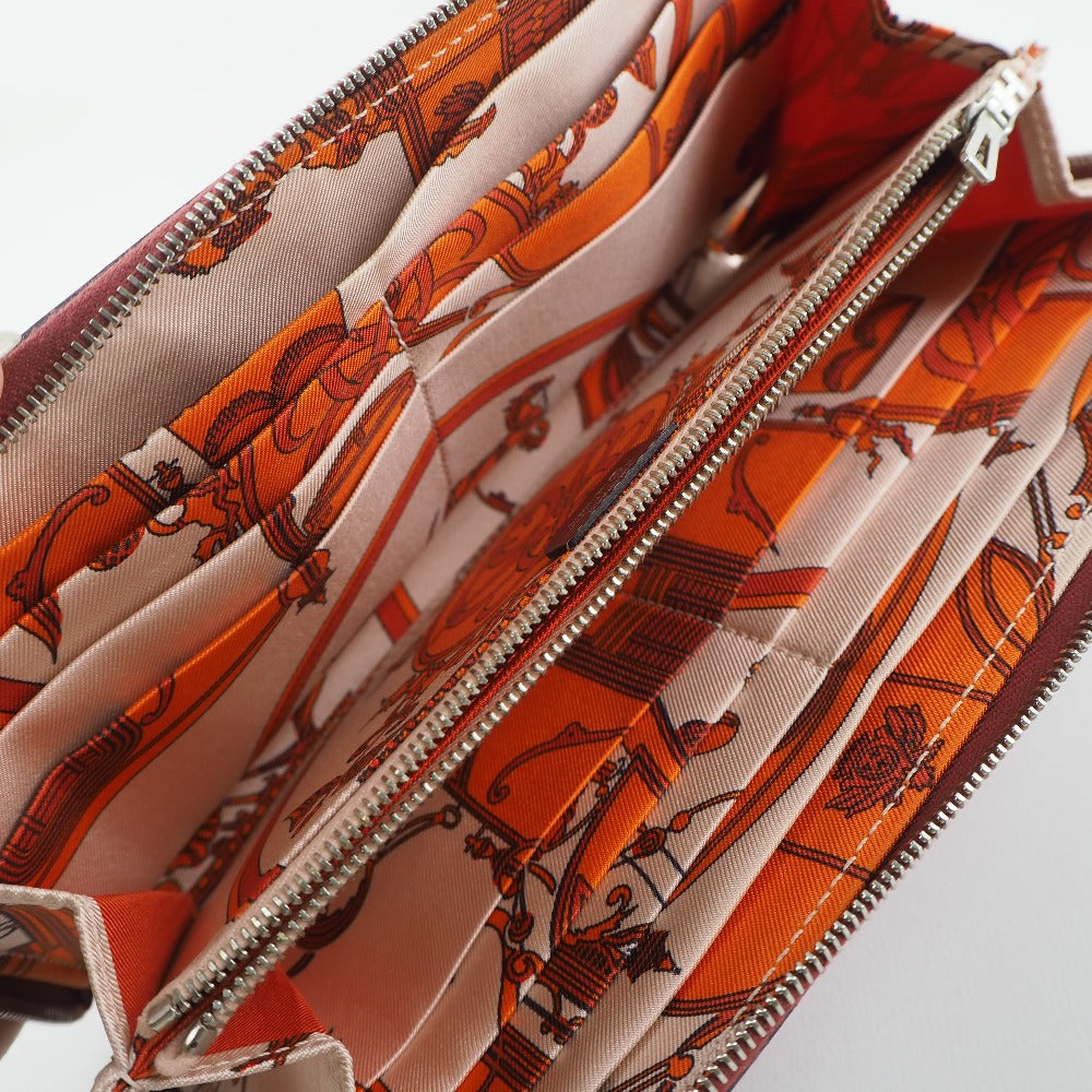 Hermes Azap Silk'in Long Wallet Epsom/Silk