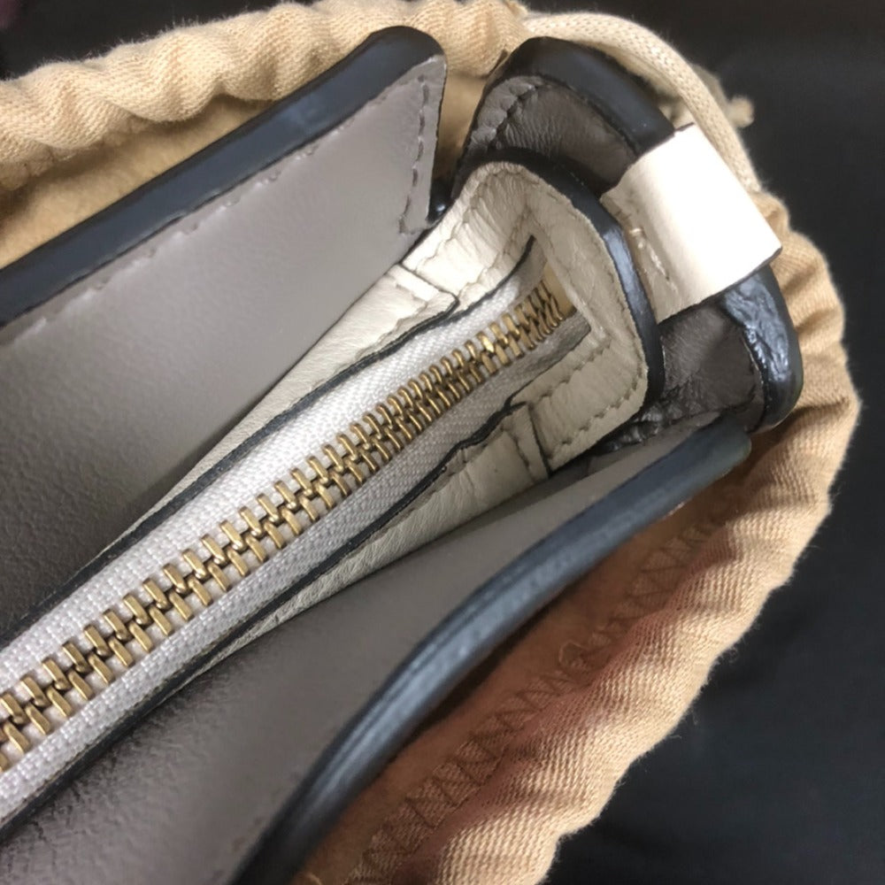 Burberry Leather Medium Clutch Bag