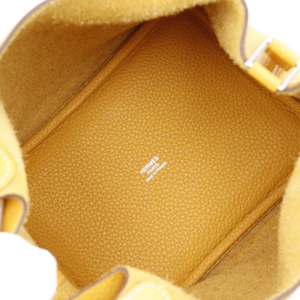 Hermes Picotin Lock 18 PM Handbag Yellow