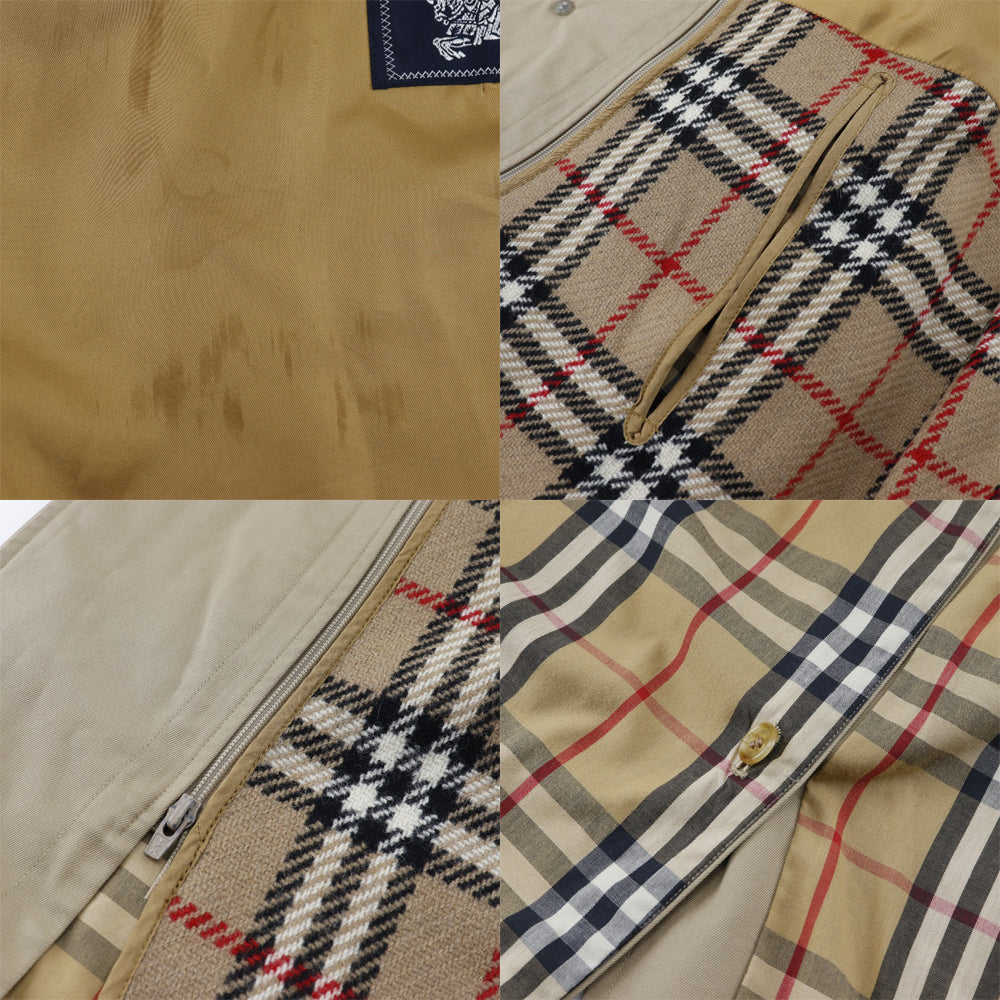 Burberry Cotton Nova Check Coat Beige