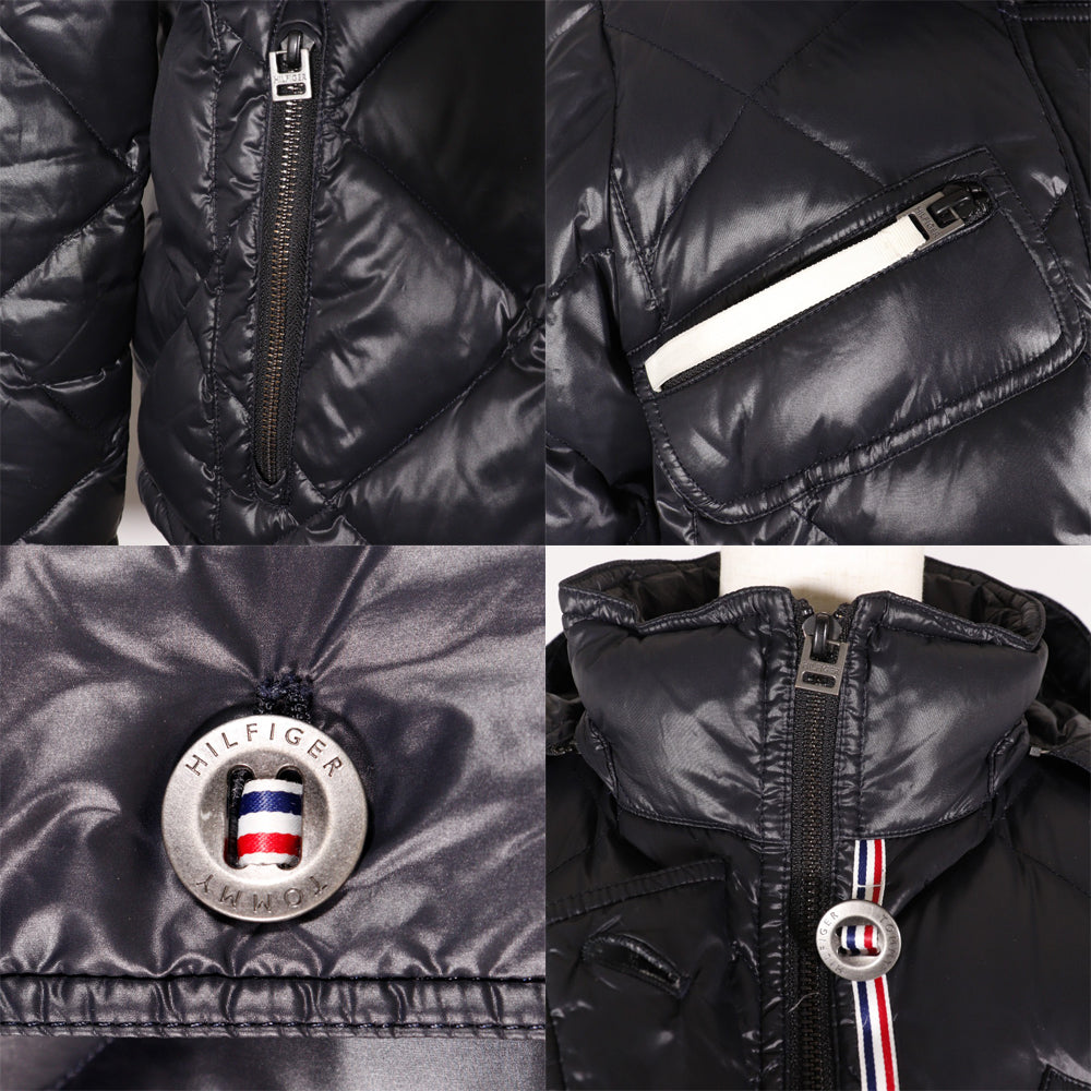 Tommy Hilfiger Down Jacket Polyester Nylon Black