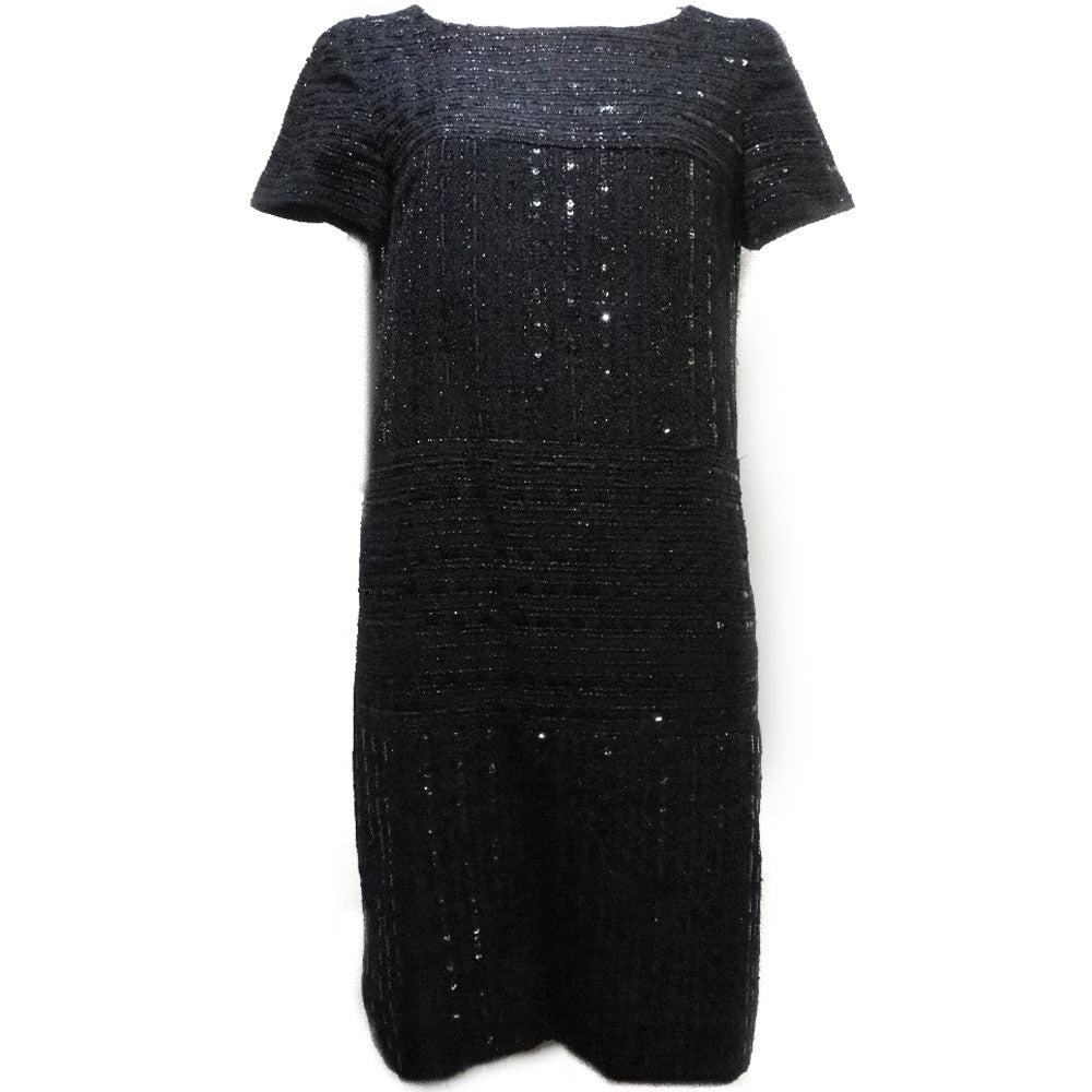 Chanel Tweed Acrylic Sequin Dress