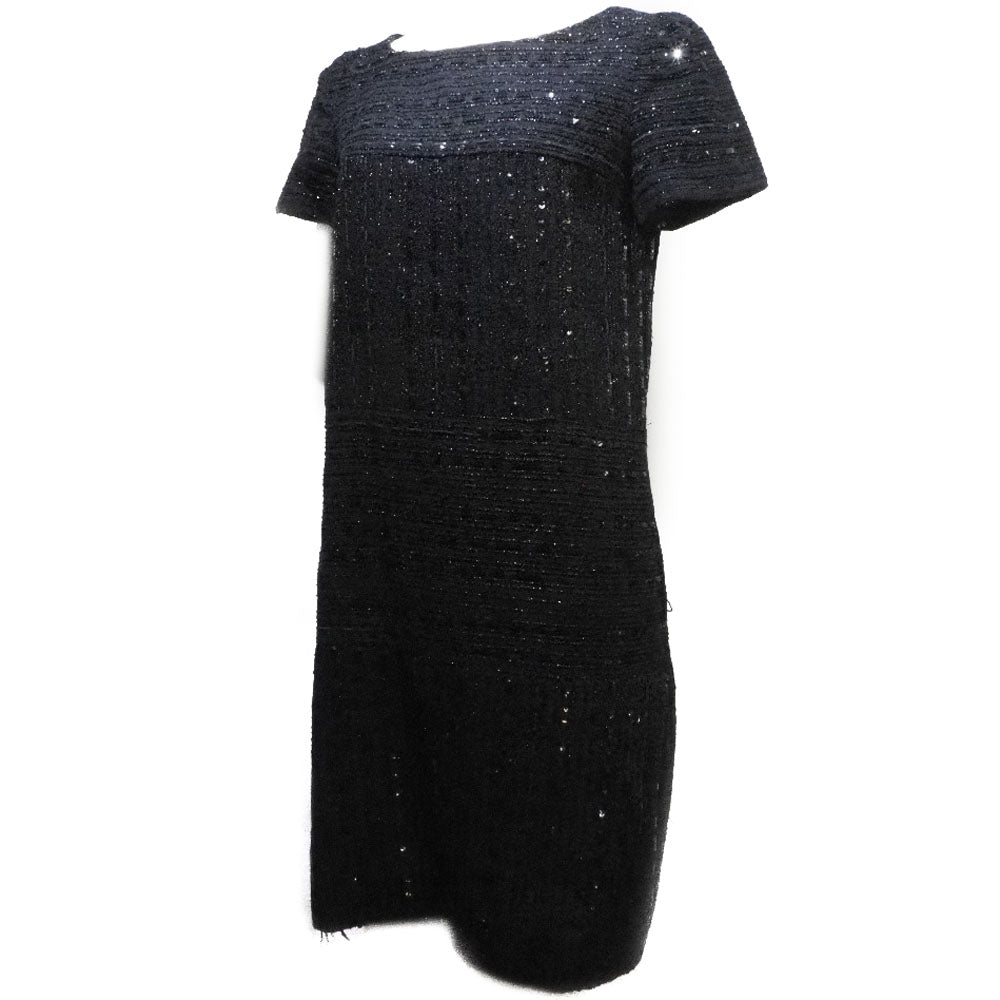 Chanel Tweed Acrylic Sequin Dress