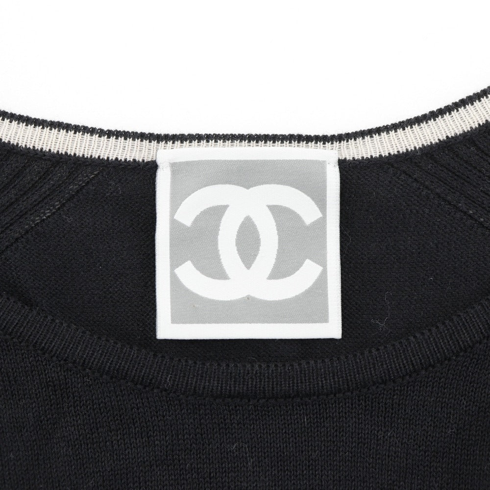 Chanel Cotton Sports Short Sleeve Shirt