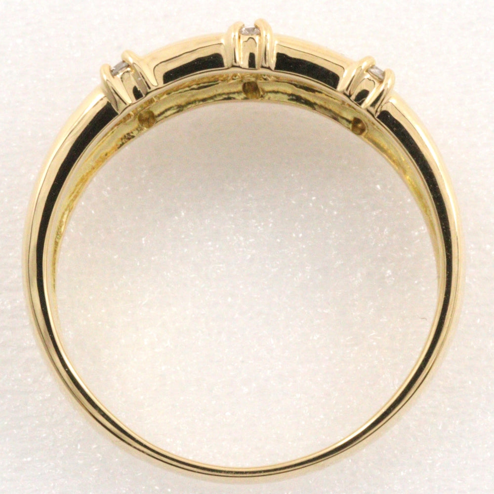 Sonia Rykiel Logo Ring K18 Gold Diamond