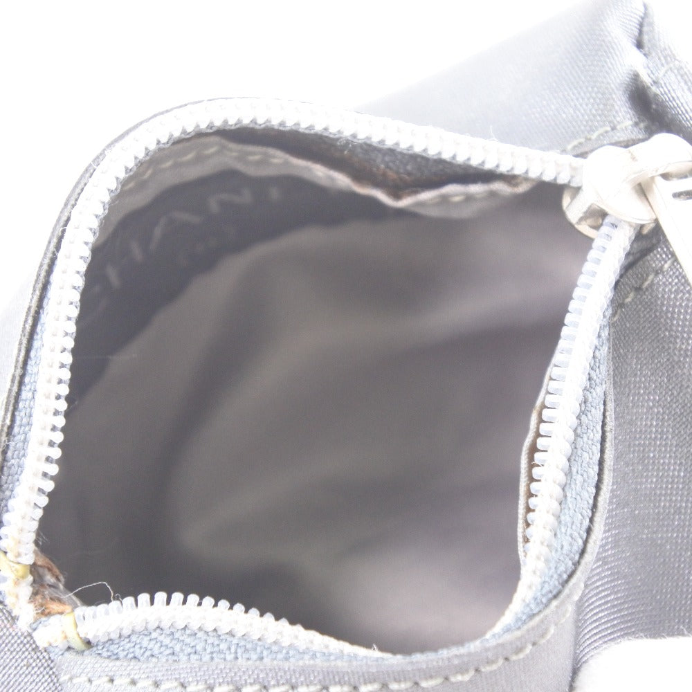 Chanel Nylon Pouch Vintage Gray