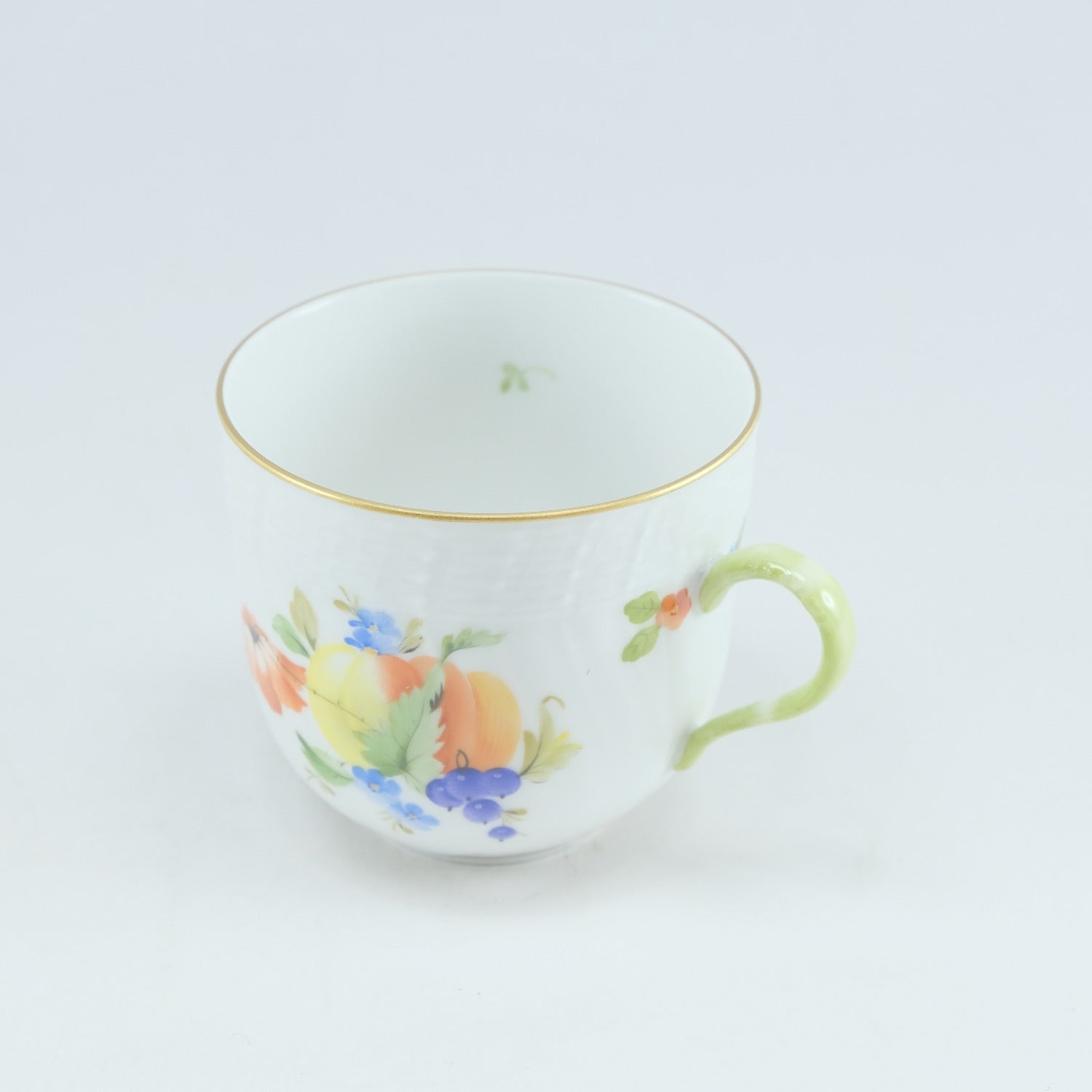 Herend Fruit Composition Cup & Saucer