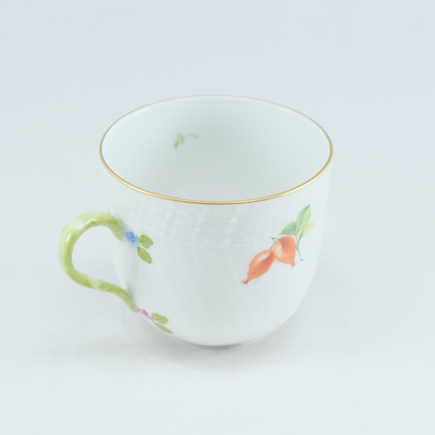 Herend Fruit Composition Cup & Saucer