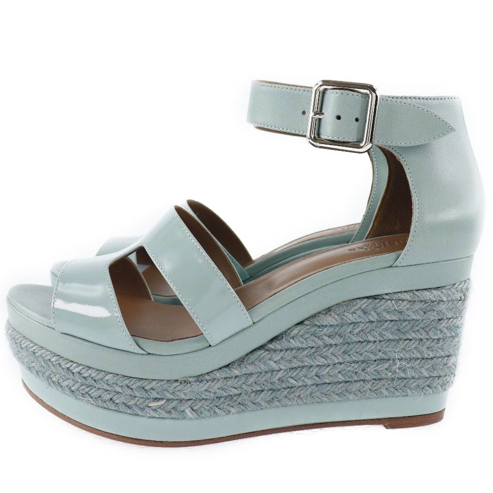 Hermes Espadrille Sandals Leather Enamel